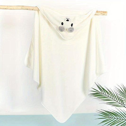 Soft Baby Bath Towel With Hood for Newborns