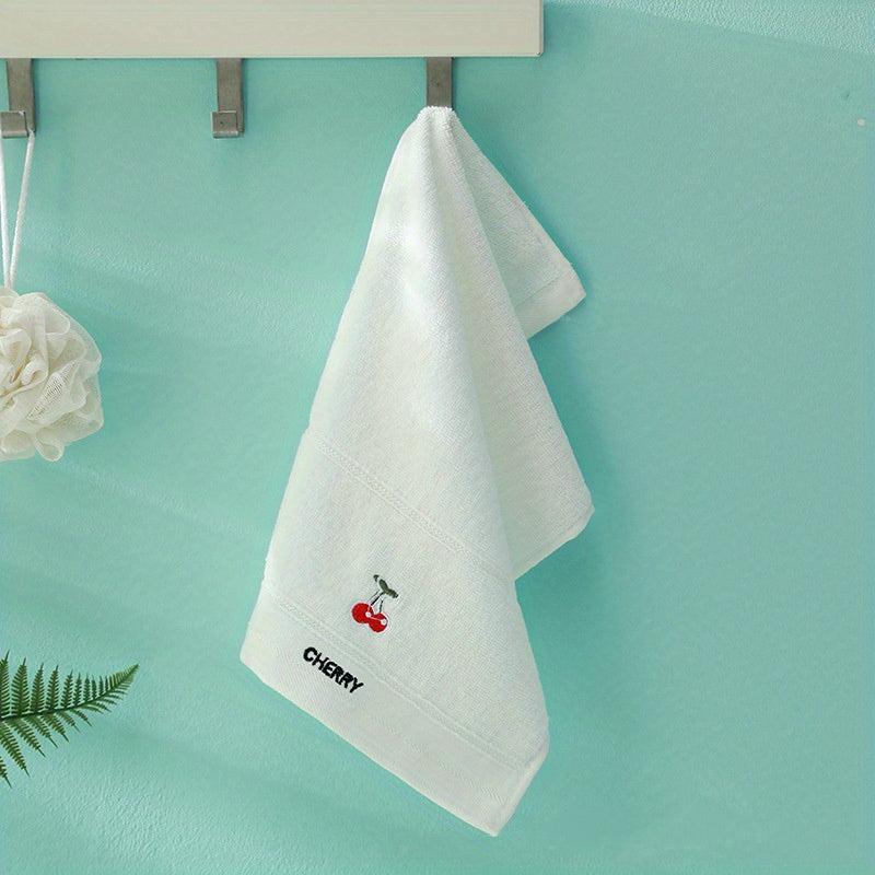 Soft Cotton Kids Towel Absorbent Cartoon Fruit Towel