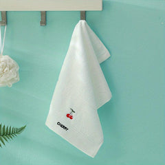 Soft Cotton Kids Towel Absorbent Cartoon Fruit Towel