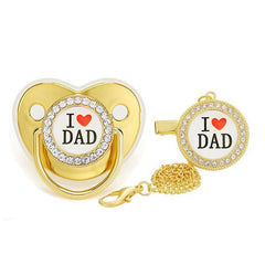 Love Themed Baby Point Rhinestone Toy for Breastfeeding