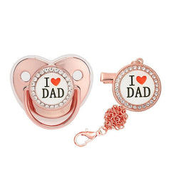 Love Themed Baby Point Rhinestone Toy for Breastfeeding