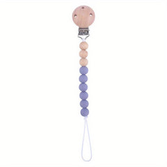 Baby Anti-drop Chain Pacifier Clip Silicone Infant Nipple Soother Holder