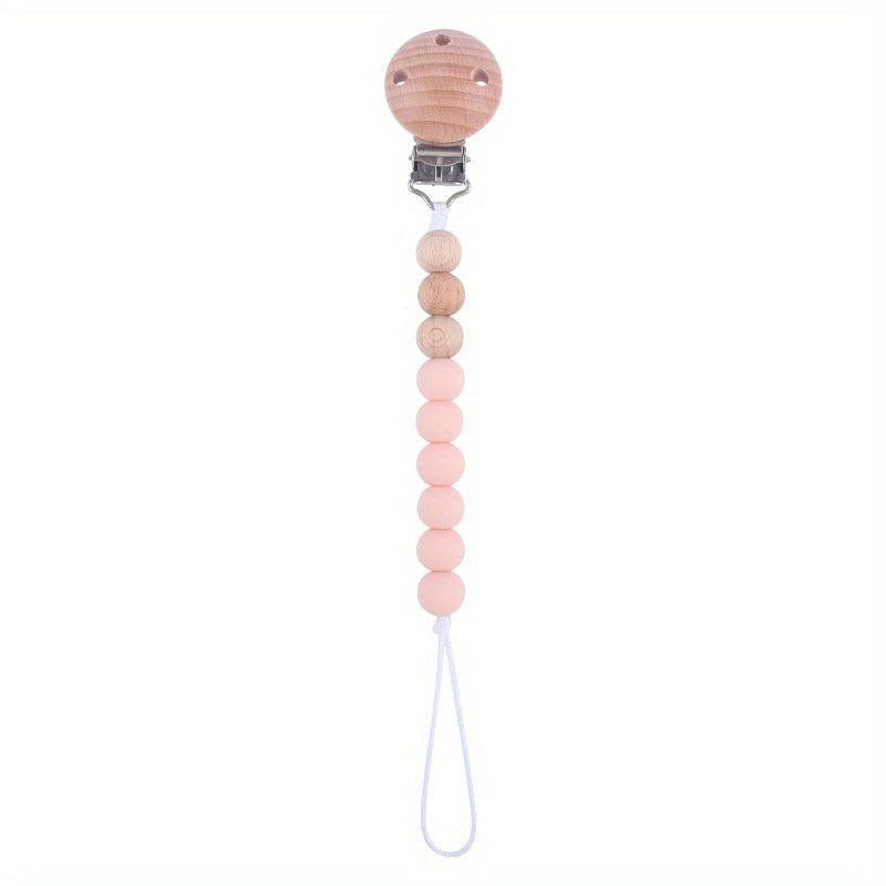 Baby Anti-drop Chain Pacifier Clip Silicone Infant Nipple Soother Holder