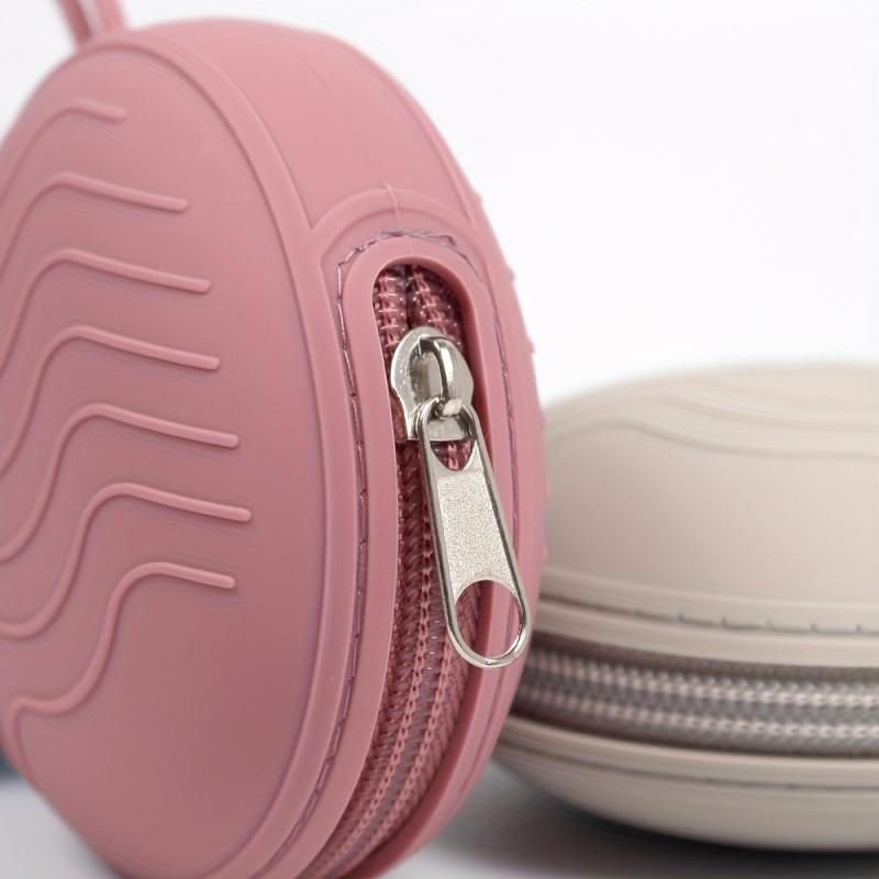 Portable Silicone Pacifier Container Case Coin Wallet