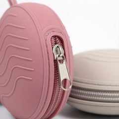 Portable Silicone Pacifier Container Case Coin Wallet