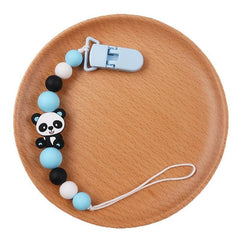 Baby Panda Silicone Pacifier Chain Teether Anti-drop Anti-lost Chain