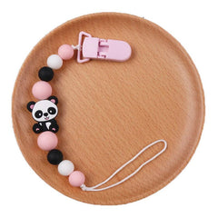 Baby Panda Silicone Pacifier Chain Teether Anti-drop Anti-lost Chain