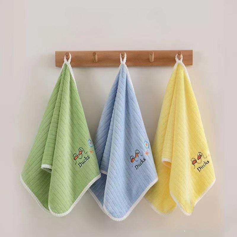 Kids Cartoon Absorbent Face Towel