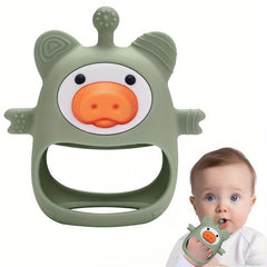 Silicone Pig Teething Toy for Babies BPA-Free
