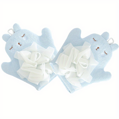 Double Sided Shower Glove for Gentle Skin Exfoliation