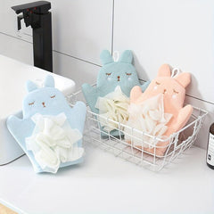 Double Sided Shower Glove for Gentle Skin Exfoliation