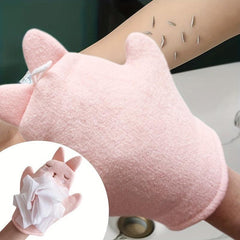 Double Sided Shower Glove for Gentle Skin Exfoliation