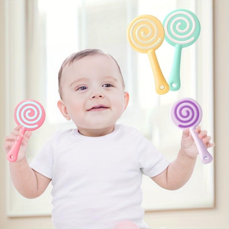 Lollipop Teether Baby Molar Stick Teether - Safe Material