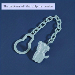Baby Toddler Pacifier Chain Cartoon Image Random
