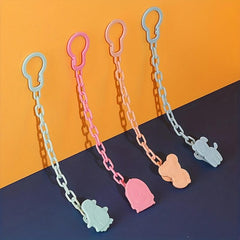 Baby Toddler Pacifier Chain Cartoon Image Random