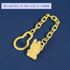 Baby Toddler Pacifier Chain Cartoon Image Random