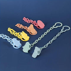 Baby Toddler Pacifier Chain Cartoon Image Random