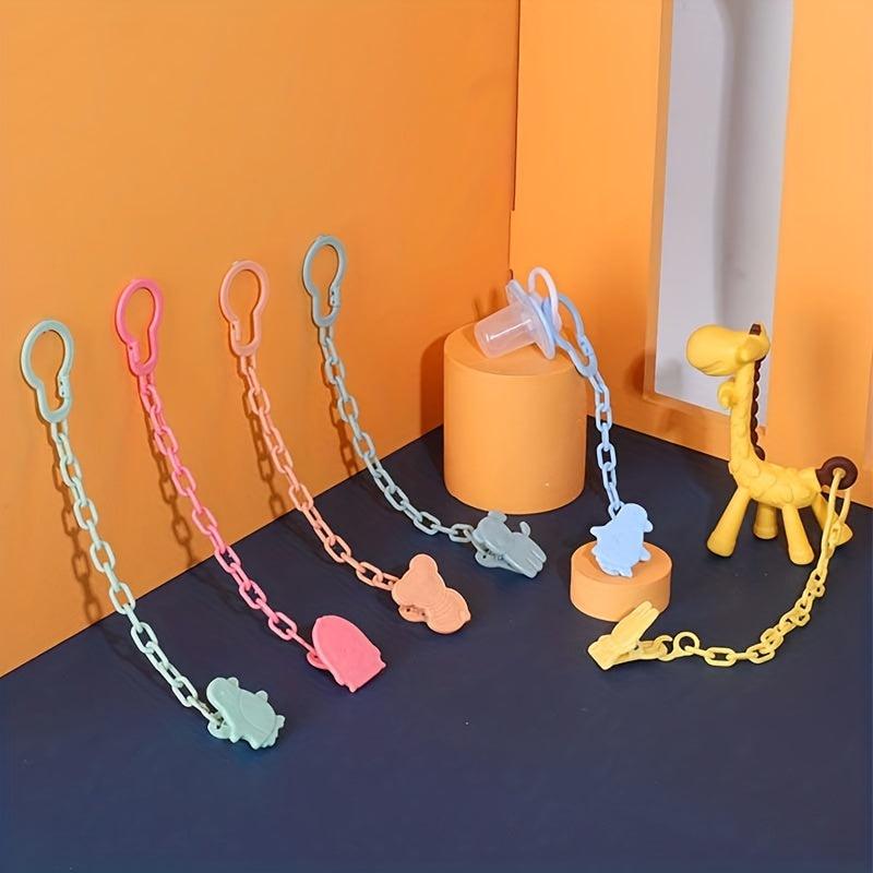 Baby Toddler Pacifier Chain Cartoon Image Random