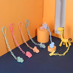 Baby Toddler Pacifier Chain Cartoon Image Random