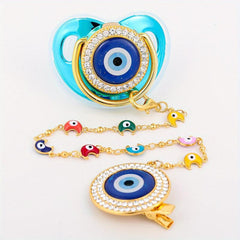 Evil Eye Pacifier Beads for Milestone Moments