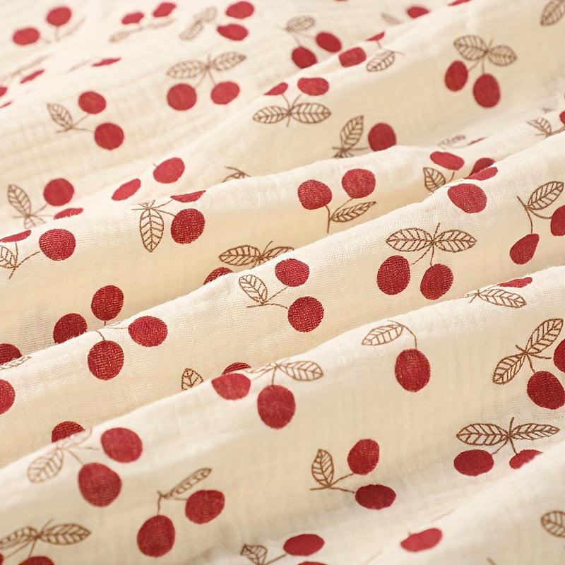 Soft Baby Shower Towel with Rabbit Print