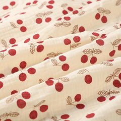 Soft Baby Shower Towel with Rabbit Print