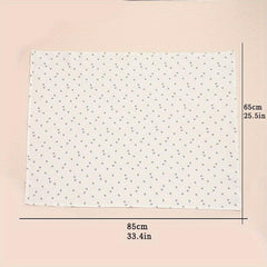 Soft Baby Shower Towel with Rabbit Print