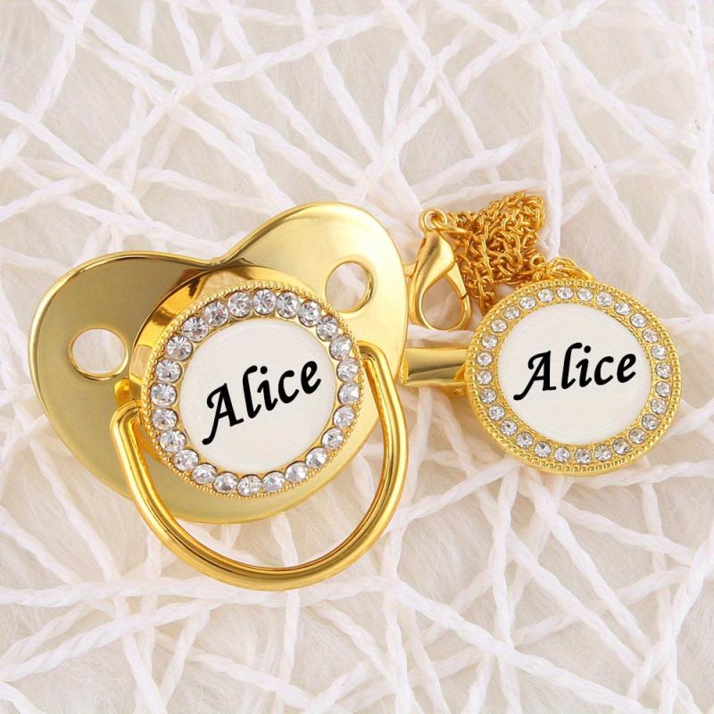 Personalized Name Bling Soothe Pacifier