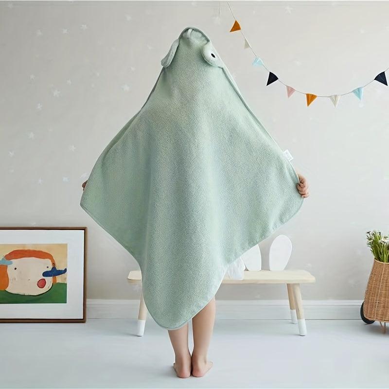 Cartoon Coral Fleece Baby Towel Blanket