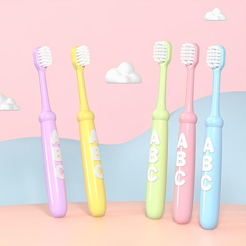 10pcs Kids Toothbrush Soft Bristle High Density Bru