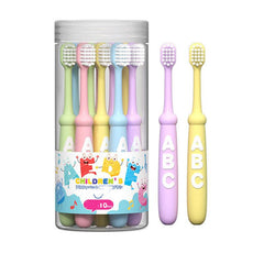 10pcs Kids Toothbrush Soft Bristle High Density Bru