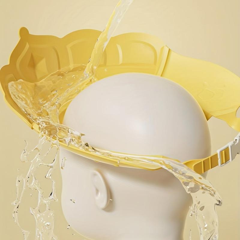 Baby Shower Cap Hair Washing Silicone Eye Ear Protection