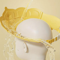 Baby Shower Cap Hair Washing Silicone Eye Ear Protection