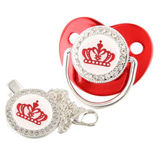 Golden Diamond Pacifier Cartoon Crown Baby Pacifier
