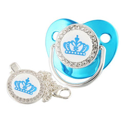 Golden Diamond Pacifier Cartoon Crown Baby Pacifier