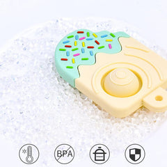 Silicone Popsicle Teething Toy for Infant Boys and Girls