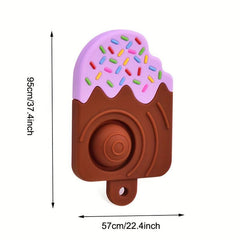 Silicone Popsicle Teething Toy for Infant Boys and Girls