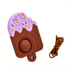 Silicone Popsicle Teething Toy for Infant Boys and Girls