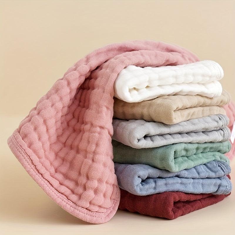 Soft & Absorbent Baby Towels 6 Layer Cotton for Newborns