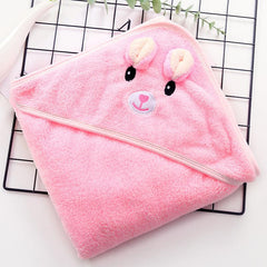Newborn Baby Bath Towel Coral Velvet Blanket