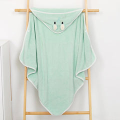 Newborn Baby Bath Towel Coral Velvet Blanket