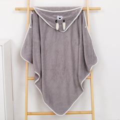 Newborn Baby Bath Towel Coral Velvet Blanket