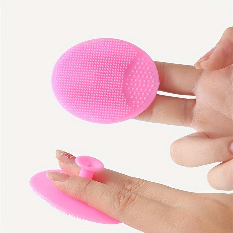 Silicone Shampoo Brush Baby Scrubber Hair Washing Tool