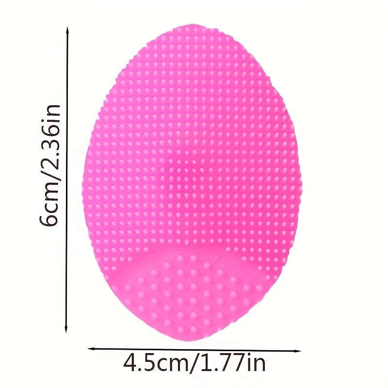 Silicone Shampoo Brush Baby Scrubber Hair Washing Tool