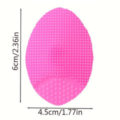 Silicone Shampoo Brush Baby Scrubber Hair Washing Tool