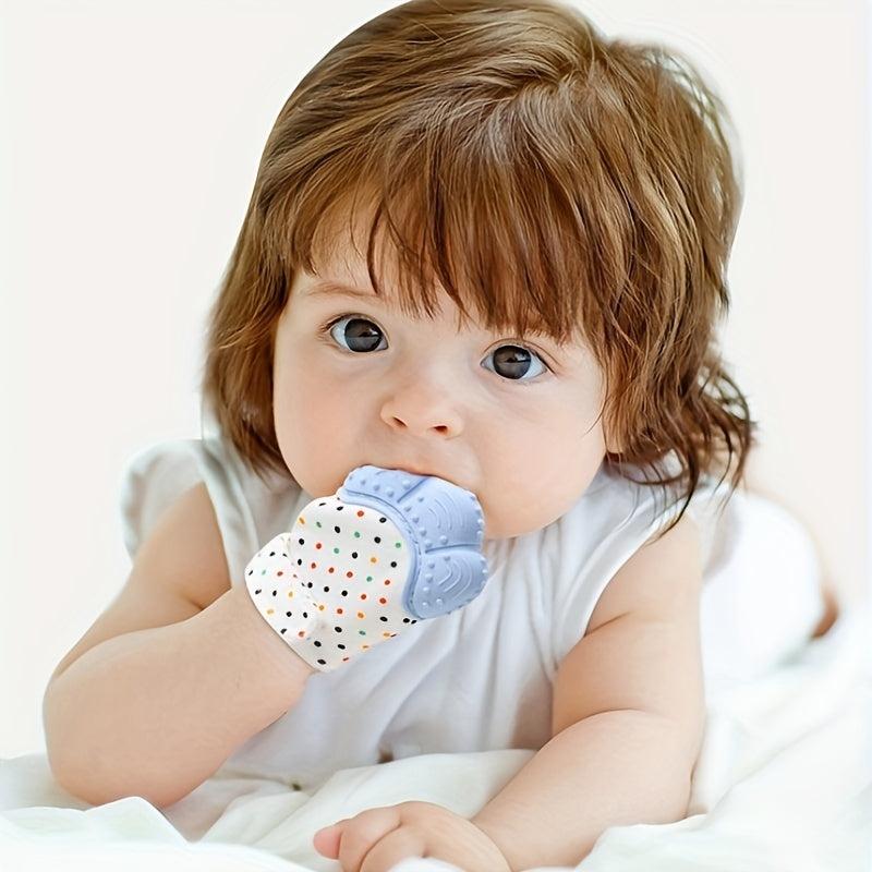 Baby Silicone Teether Gloves Biteable Teething Toy