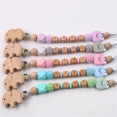 Frog Shape Pacifier Chain Teether for Babies