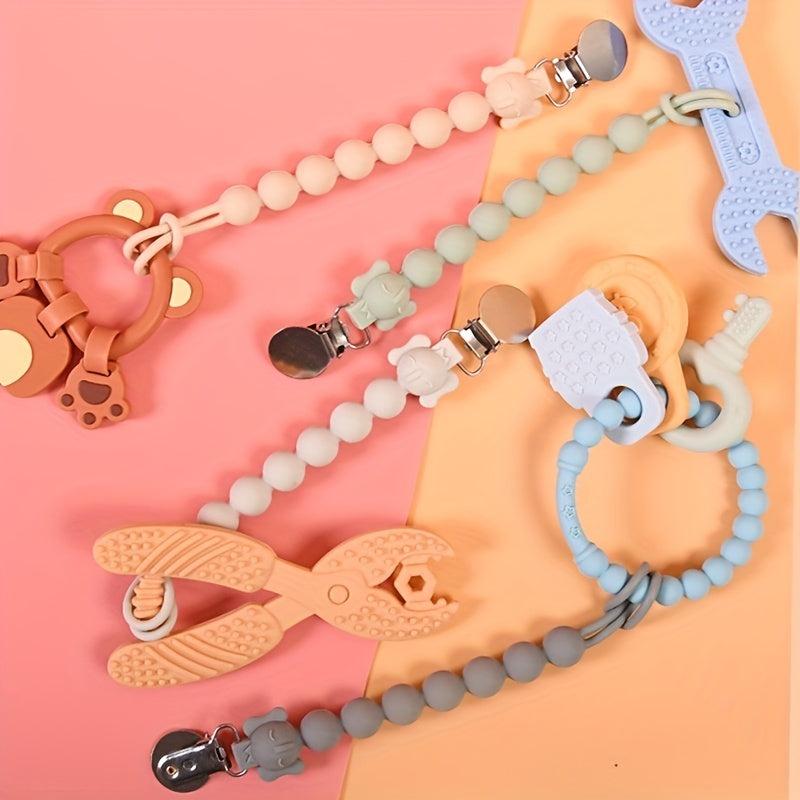 Baby Pacifier Clip Holder for Boys and Girls