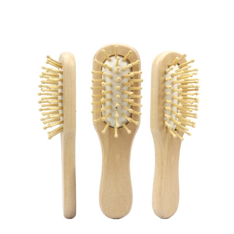 Senior Baby Wooden Hair Brush For Newborn