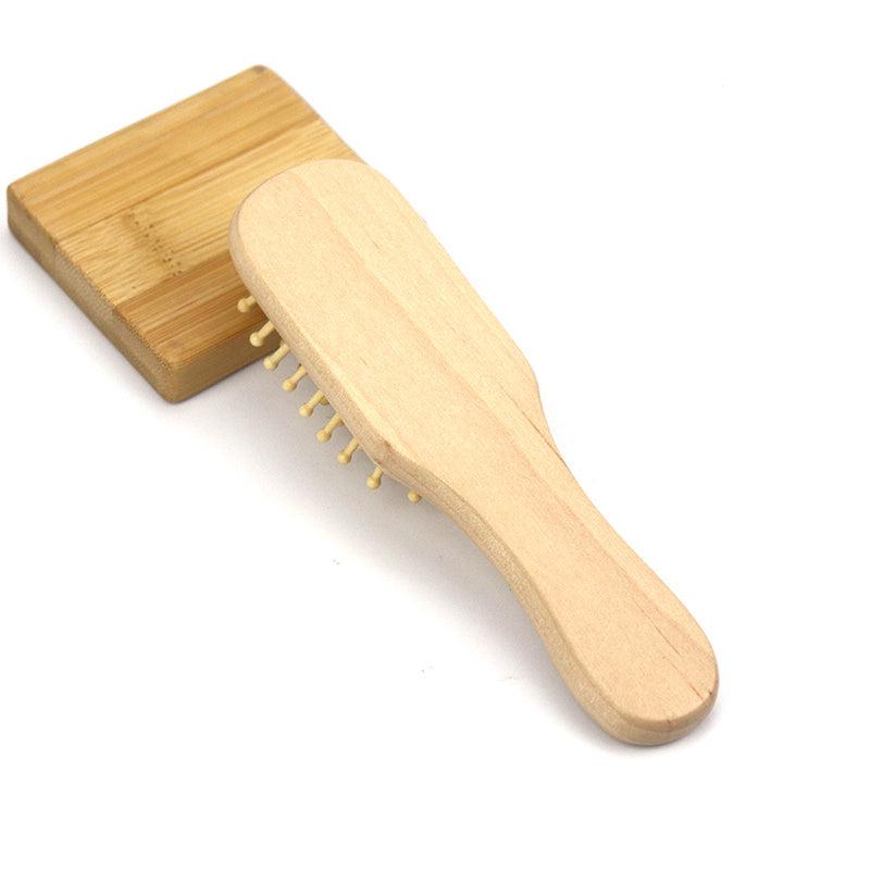Senior Baby Wooden Hair Brush For Newborn